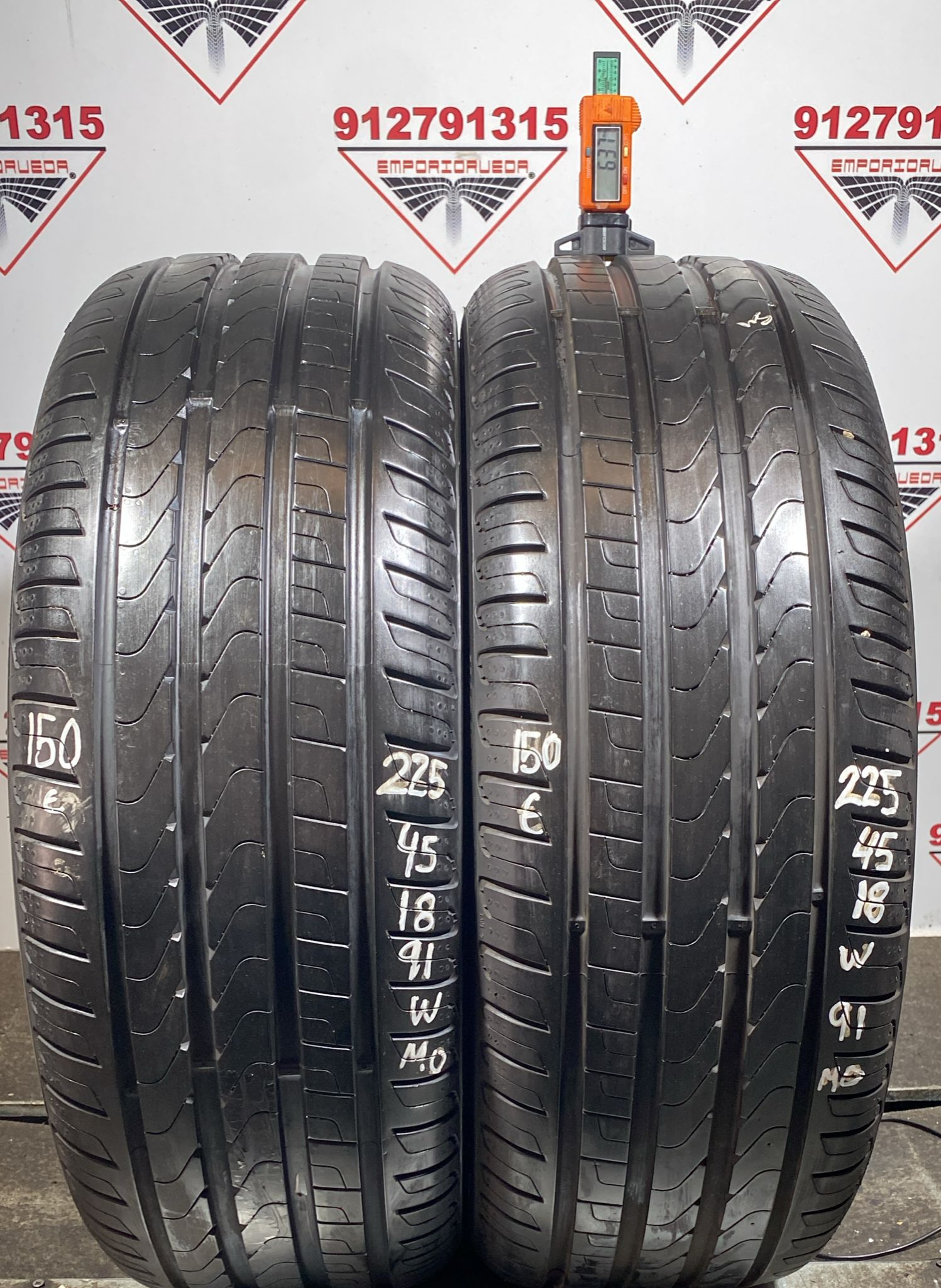 PIRELLI CINTURATO P7 USADO  225/45 R18 91 W